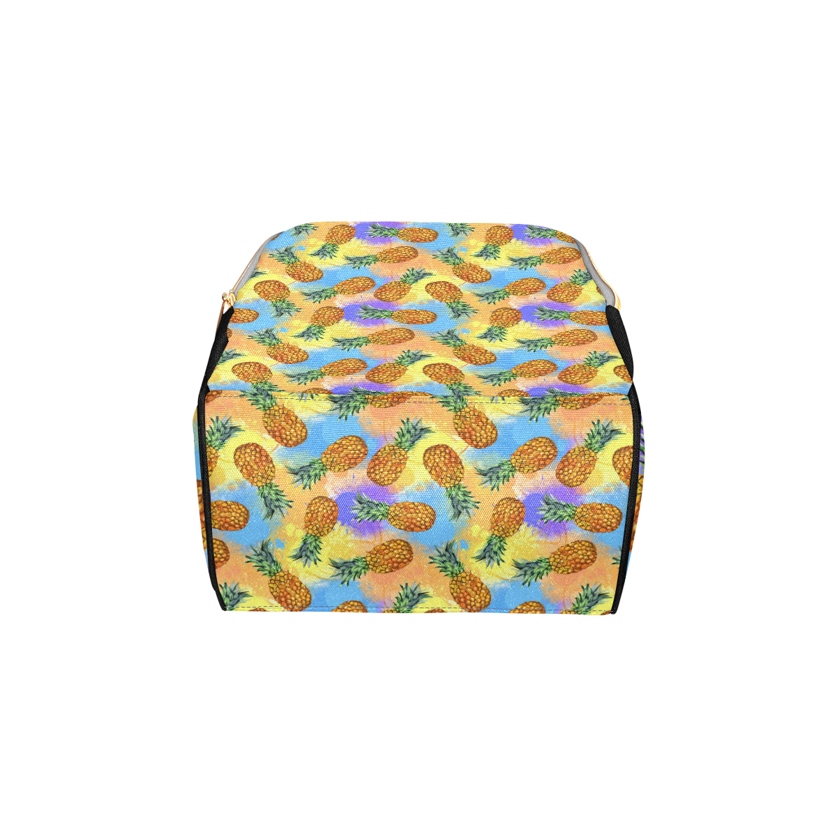 Pineapple Pattern Print Design PP09 Diaper Bag Backpack