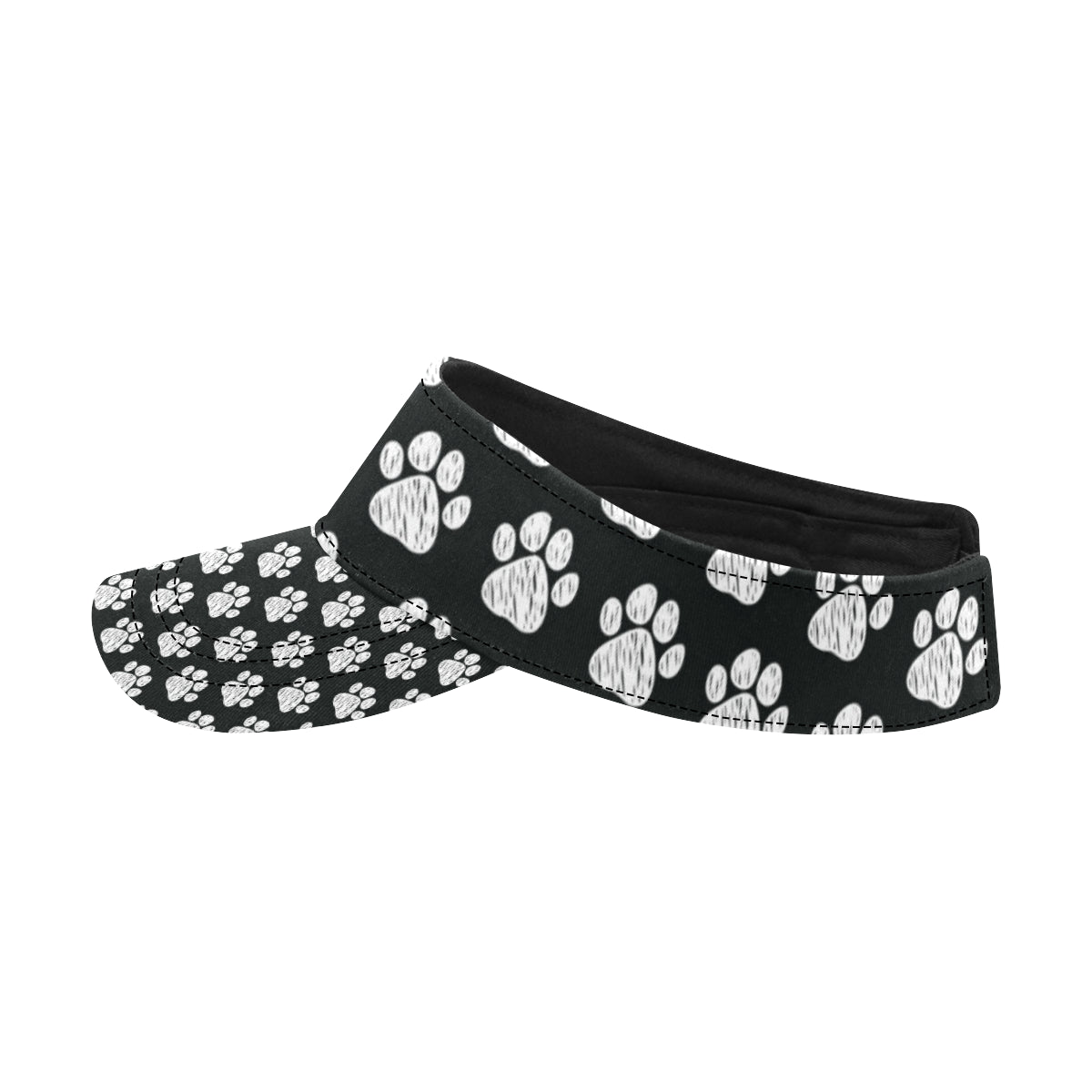 Paw Pattern Print Design A02 Unisex Sun Visor