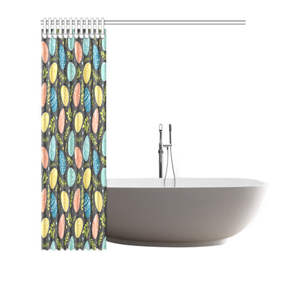 Easter Eggs Pattern Print Design RB01 Shower Curtain