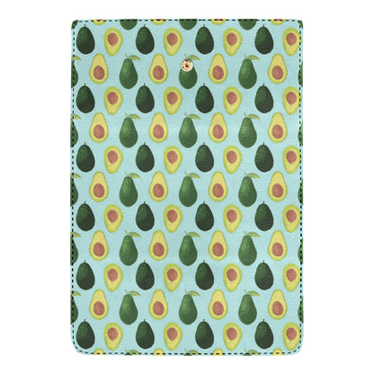 Avocado Pattern Print Design 04 Women's Trifold Wallet