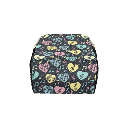 Music note Pattern Print Design A03 Diaper Bag Backpack