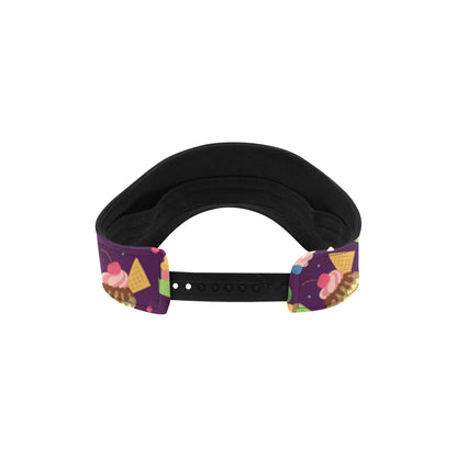 Cupcake Pattern Print Design 05 Unisex Sun Visor