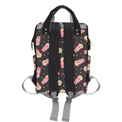Popcorn Pattern Print Design A01 Diaper Bag Backpack