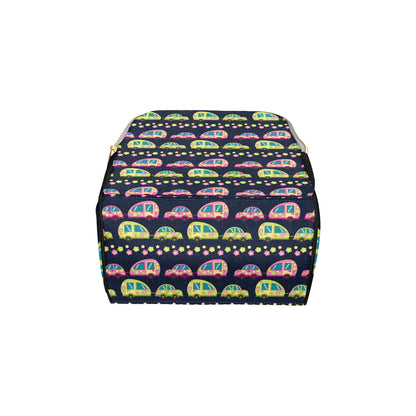 Camper Cute Camping Design No 3 Print Diaper Bag Backpack