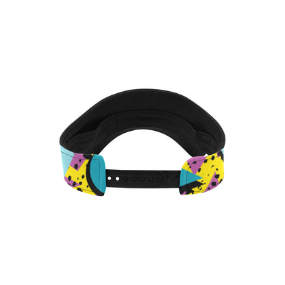 80s Pattern Print Design 1 Unisex Sun Visor