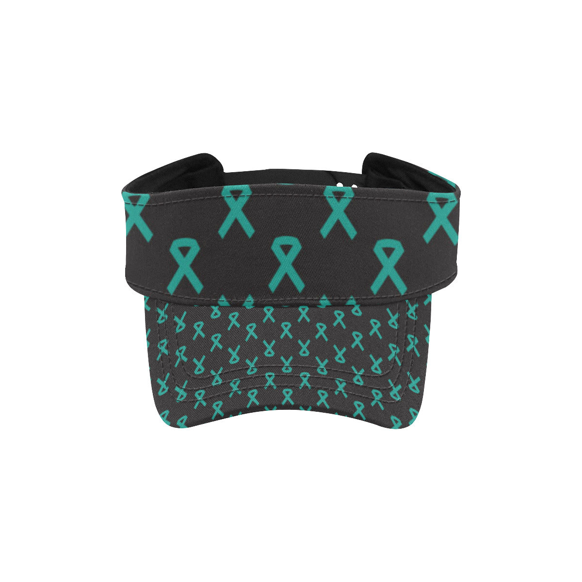 Ovarian cancer Pattern Print Design A01 Unisex Sun Visor