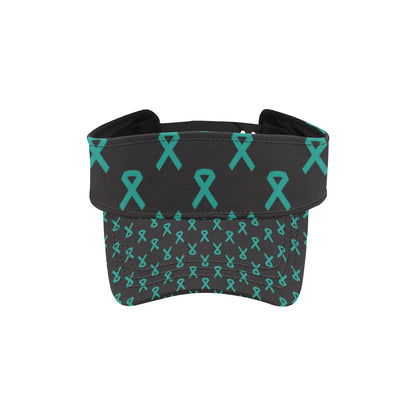 Ovarian cancer Pattern Print Design A01 Unisex Sun Visor