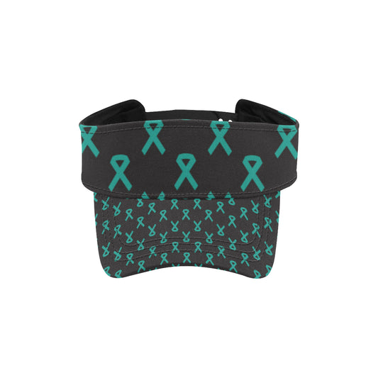 Ovarian cancer Pattern Print Design A01 Unisex Sun Visor