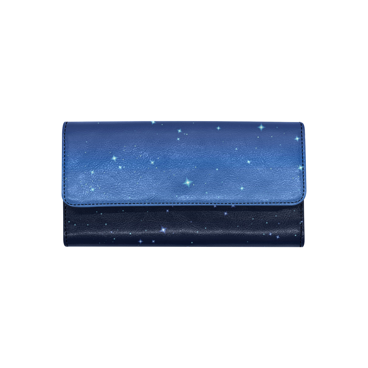 Night sky Pattern Print Design A01 Women's Trifold Wallet