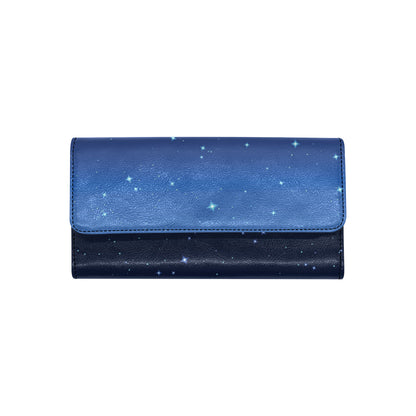 Night sky Pattern Print Design A01 Women's Trifold Wallet