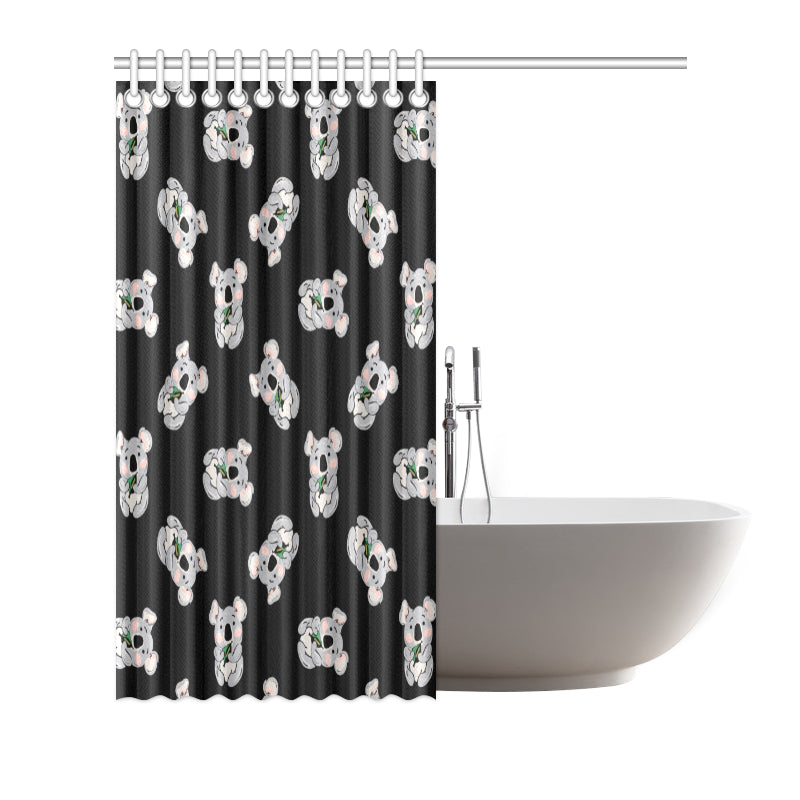 Koala Pattern Print Design 05 Shower Curtain