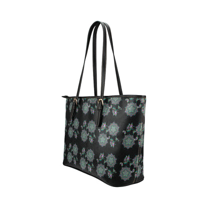 Dream Catcher Colorful Hand Draw Leather Tote Bag