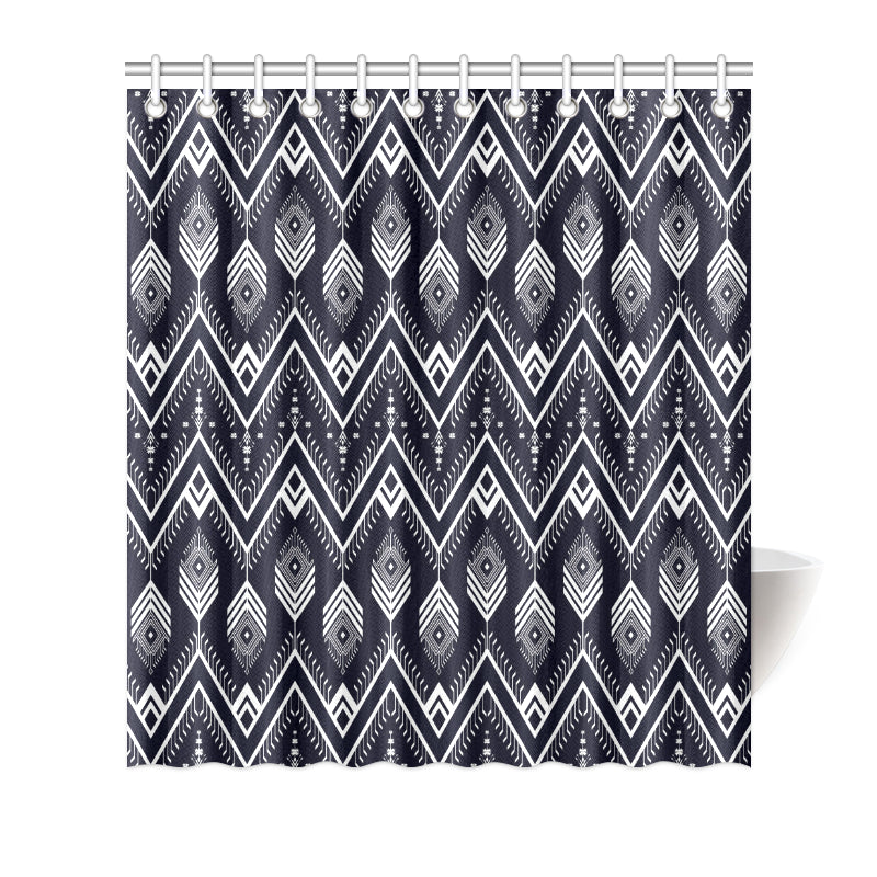 Indians Tribal Aztec Shower Curtain
