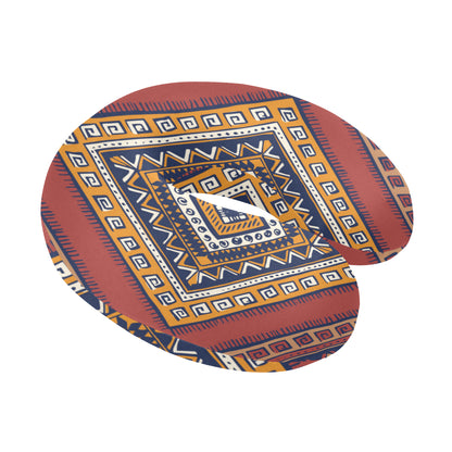 Native Pattern Print Design A06 U-Shaped Travel Neck Pillow