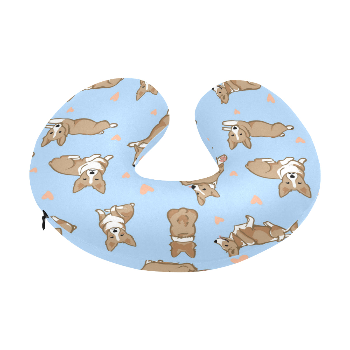 Pembroke Welsh Corgis Pattern Print Design A05 U-Shaped Travel Neck Pillow