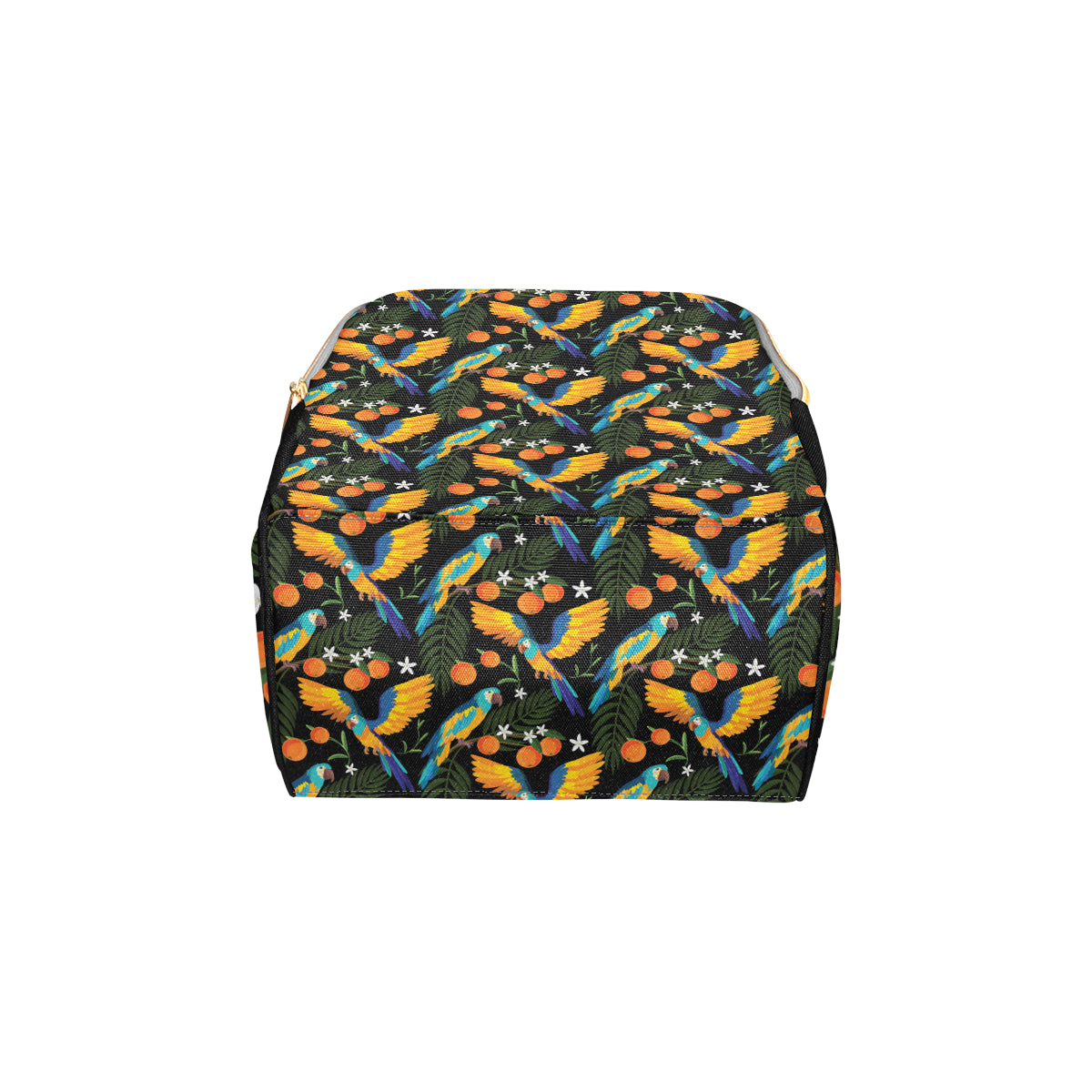 Macaw Pattern Print Design 03 Diaper Bag Backpack