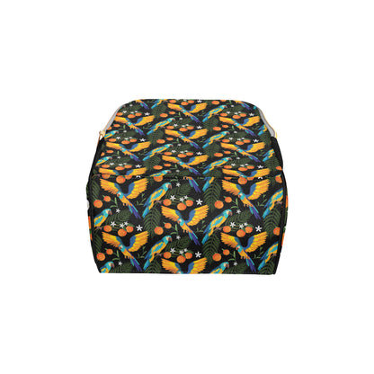 Macaw Pattern Print Design 03 Diaper Bag Backpack