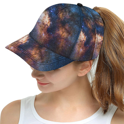 Celestial Milky way Galaxy Snapback Cap