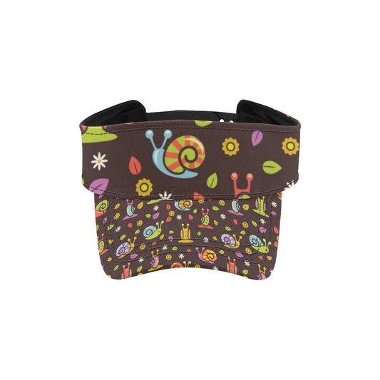 Snail Pattern Print Design 01 Unisex Sun Visor