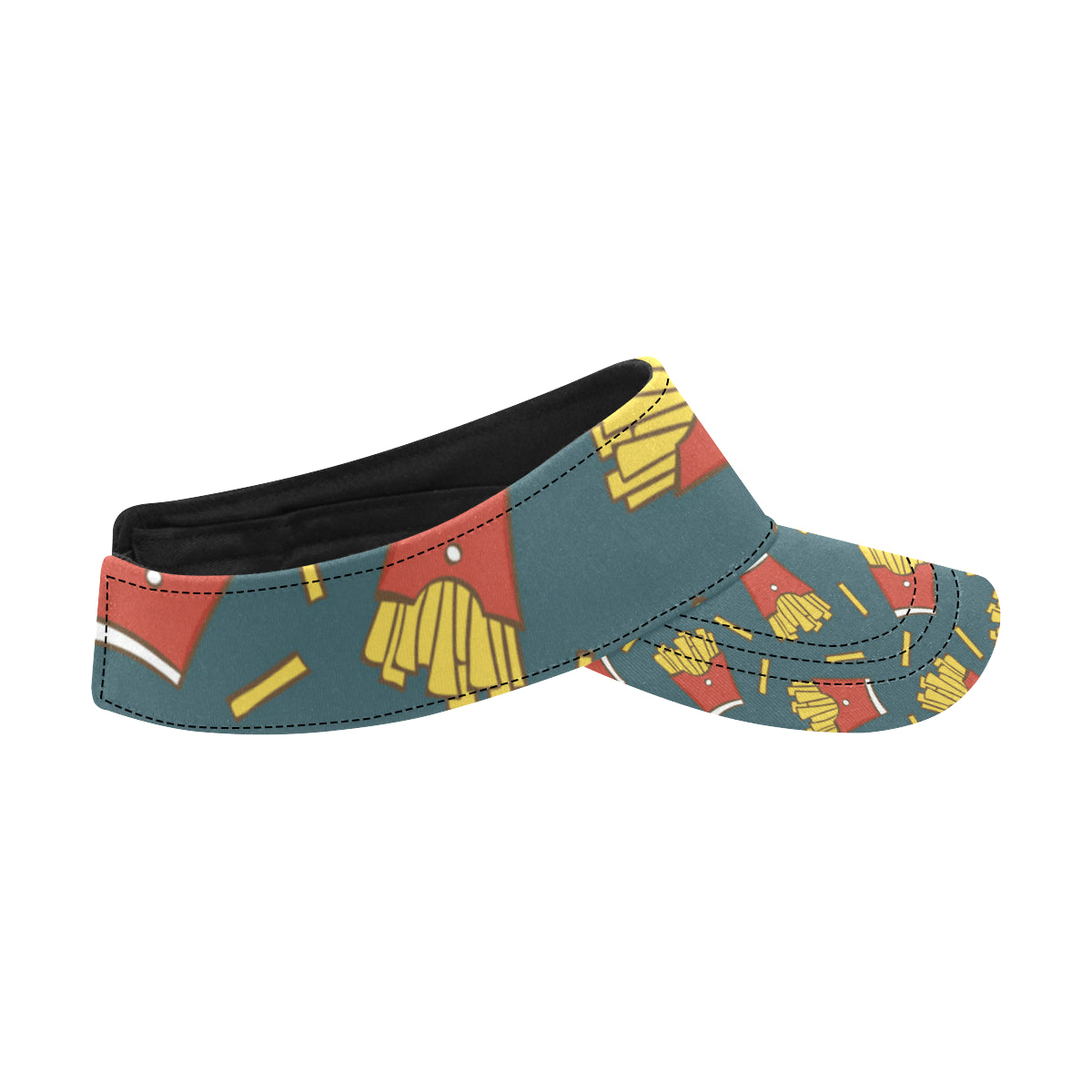 French Fried Pattern Print Design 04 Unisex Sun Visor