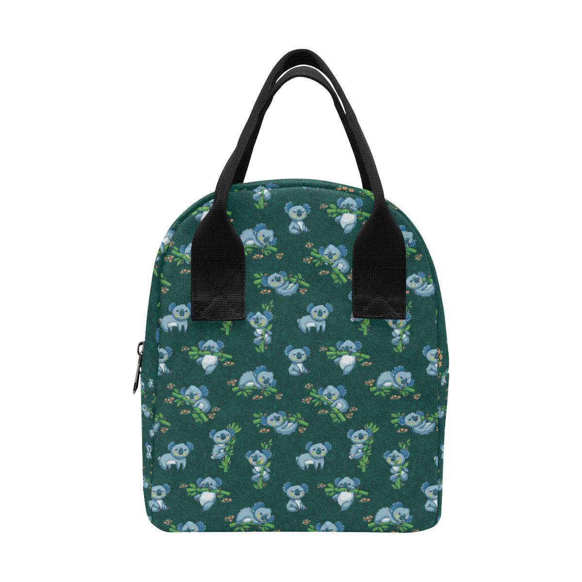 Koala Blue Design Print Insulated Lunch Bag