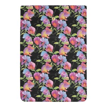 Peony Pattern Print Design PE012 Women's Trifold Wallet