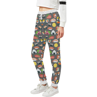 Sushi Pattern Print Unisex Sweatpants