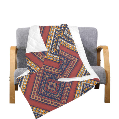 Native Pattern Print Design A06 Premium Quilt