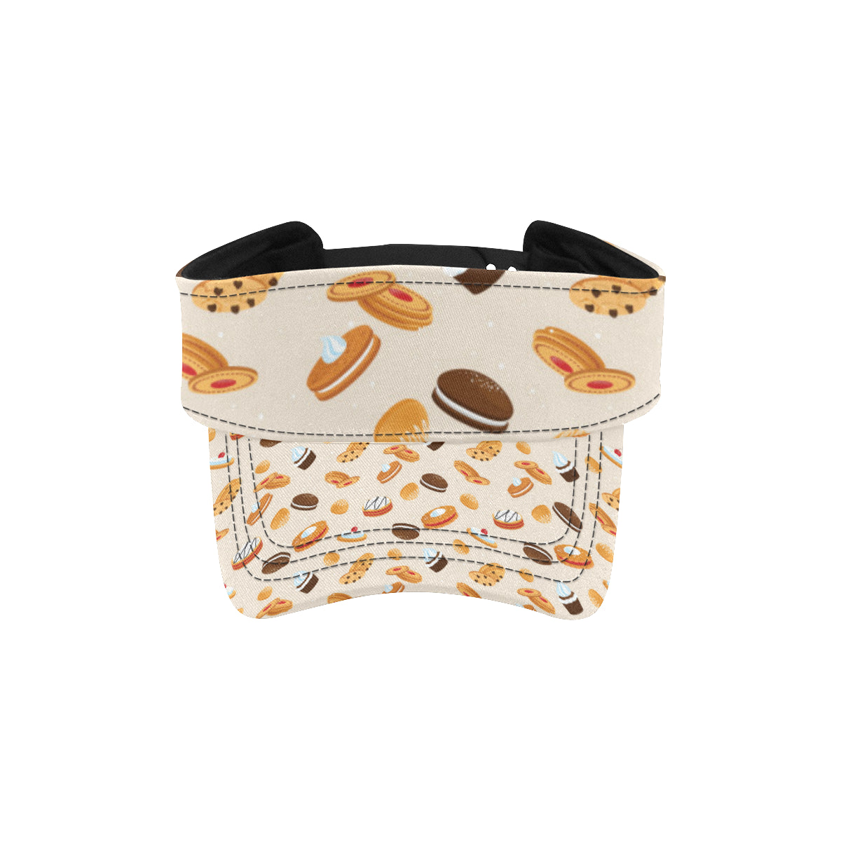 Biscuit Pattern Print Design 01 Unisex Sun Visor