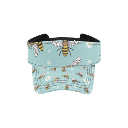 Bee Pattern Print Design BEE010 Unisex Sun Visor