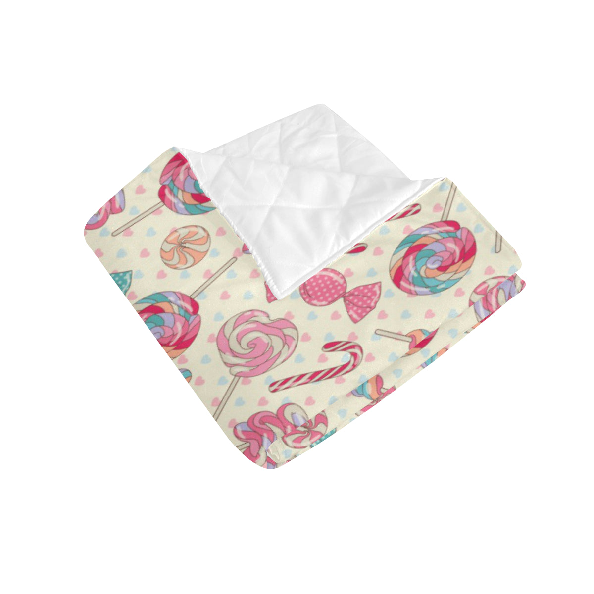 Candy Pattern Print Design CA04 Premium Quilt