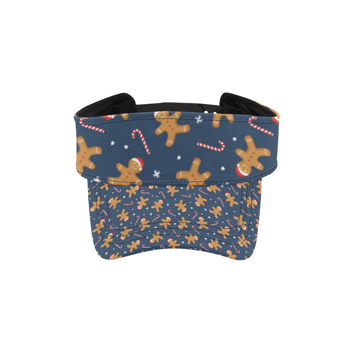 Gingerbread Pattern Print Design 01 Unisex Sun Visor
