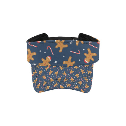 Gingerbread Pattern Print Design 01 Unisex Sun Visor