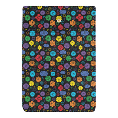 Chakra Pattern Print Design 01 Women's Trifold Wallet