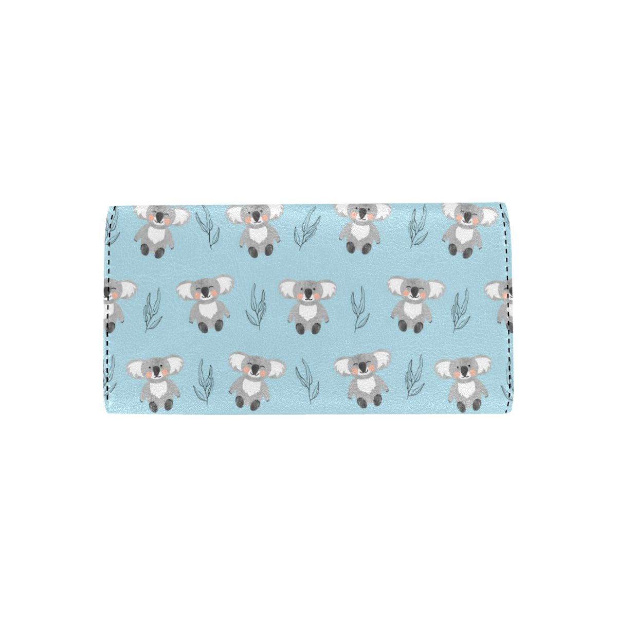 Koala Pattern Print Design 01 Women's Trifold Wallet