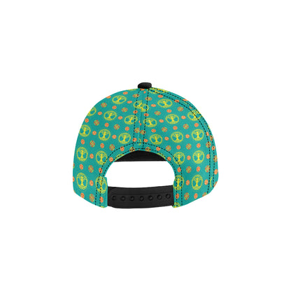 Celtic Tree of Life Print Pattern Snapback Cap
