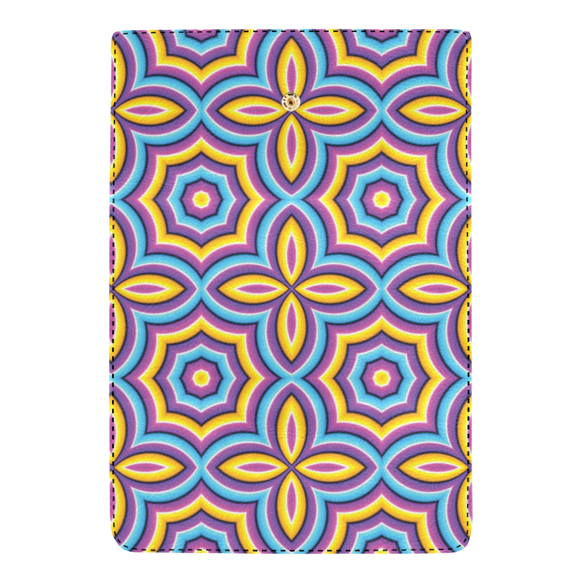 Optical illusion Pattern Print Design A03 Women's Trifold Wallet