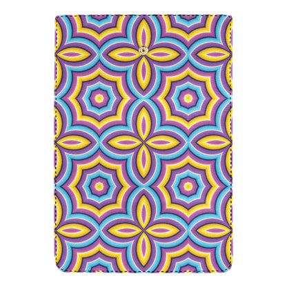 Optical illusion Pattern Print Design A03 Women's Trifold Wallet