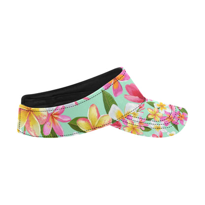 Plumeria Pattern Print Design PM014 Unisex Sun Visor