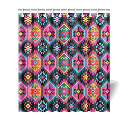 Mexican Pattern Print Design 02 Shower Curtain