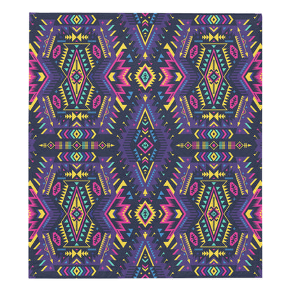Aztec Pattern Print Design 07 Premium Quilt