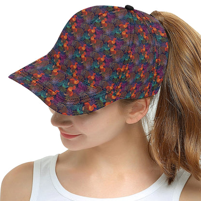 Rooster Print Style Snapback Cap