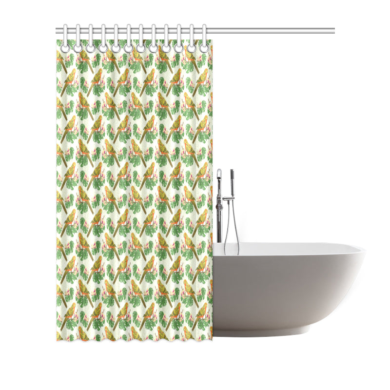 Conures Pattern Print Design 01 Shower Curtain