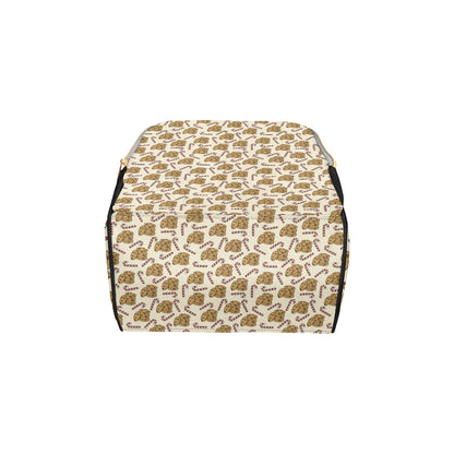 Cookie Pattern Print Design 04 Diaper Bag Backpack