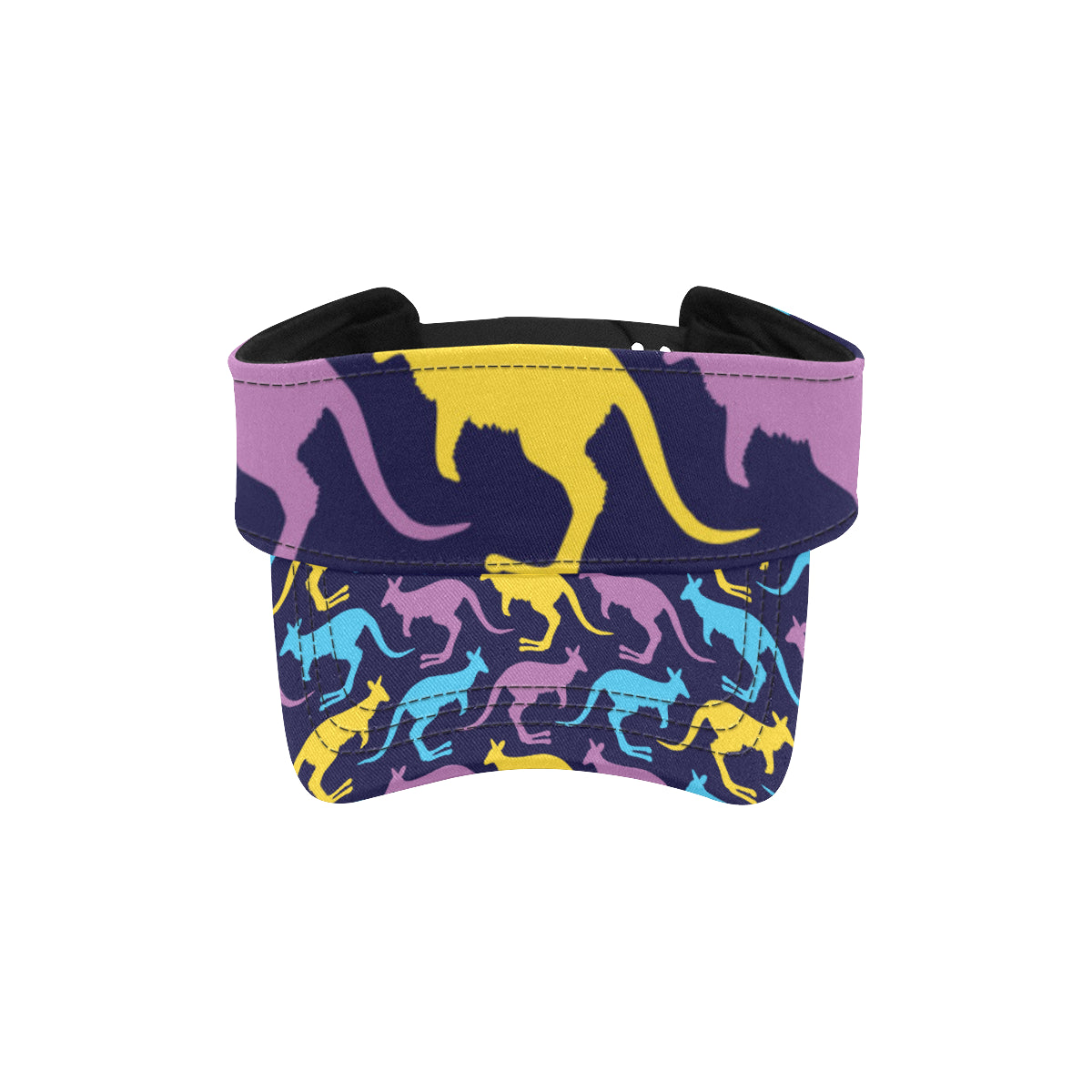 Kangaroos Pattern Print Design 02 Unisex Sun Visor