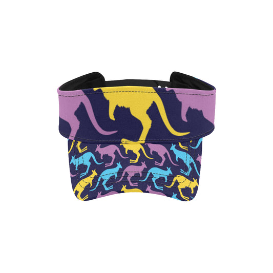 Kangaroos Pattern Print Design 02 Unisex Sun Visor