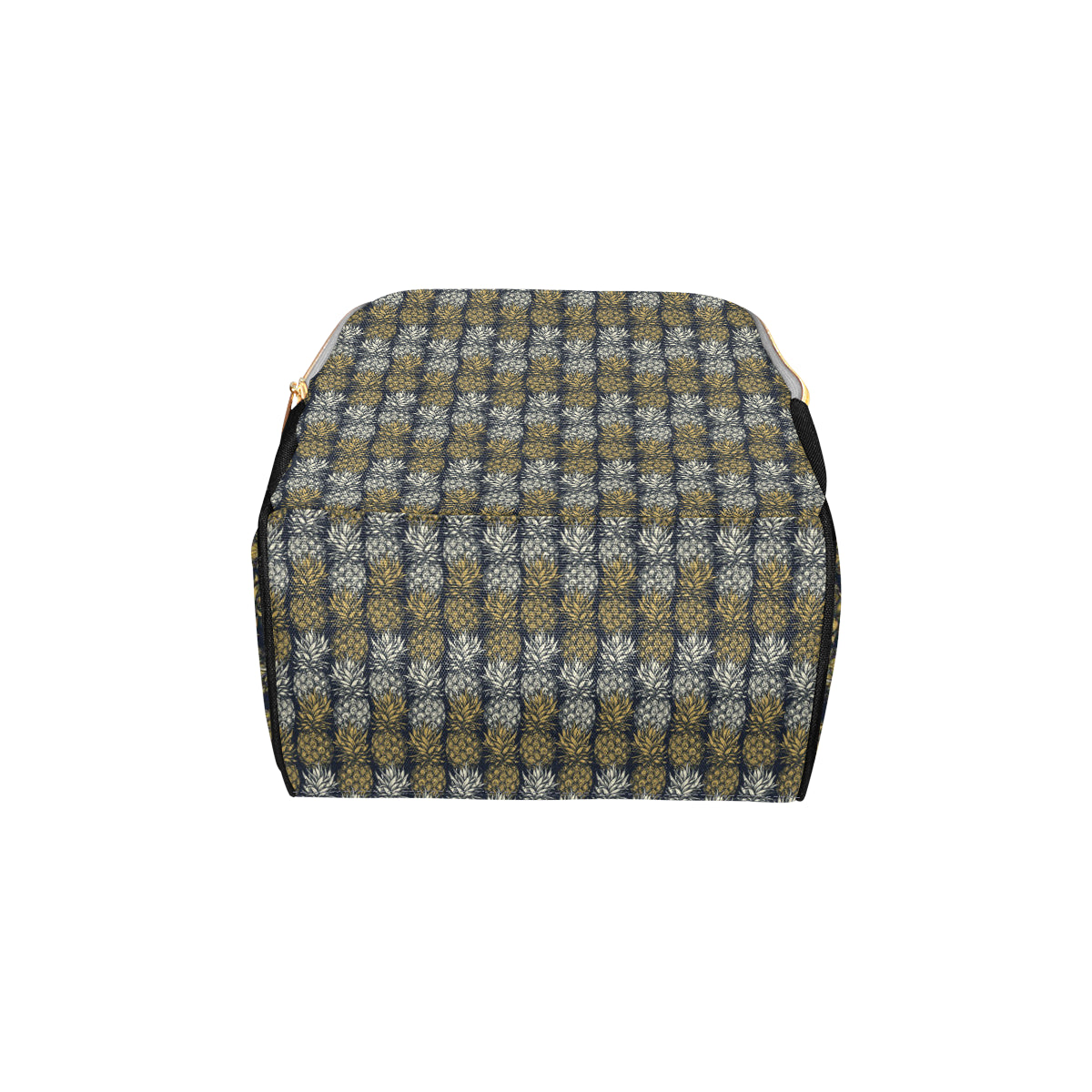 Pineapple Print Design Pattern Diaper Bag Backpack