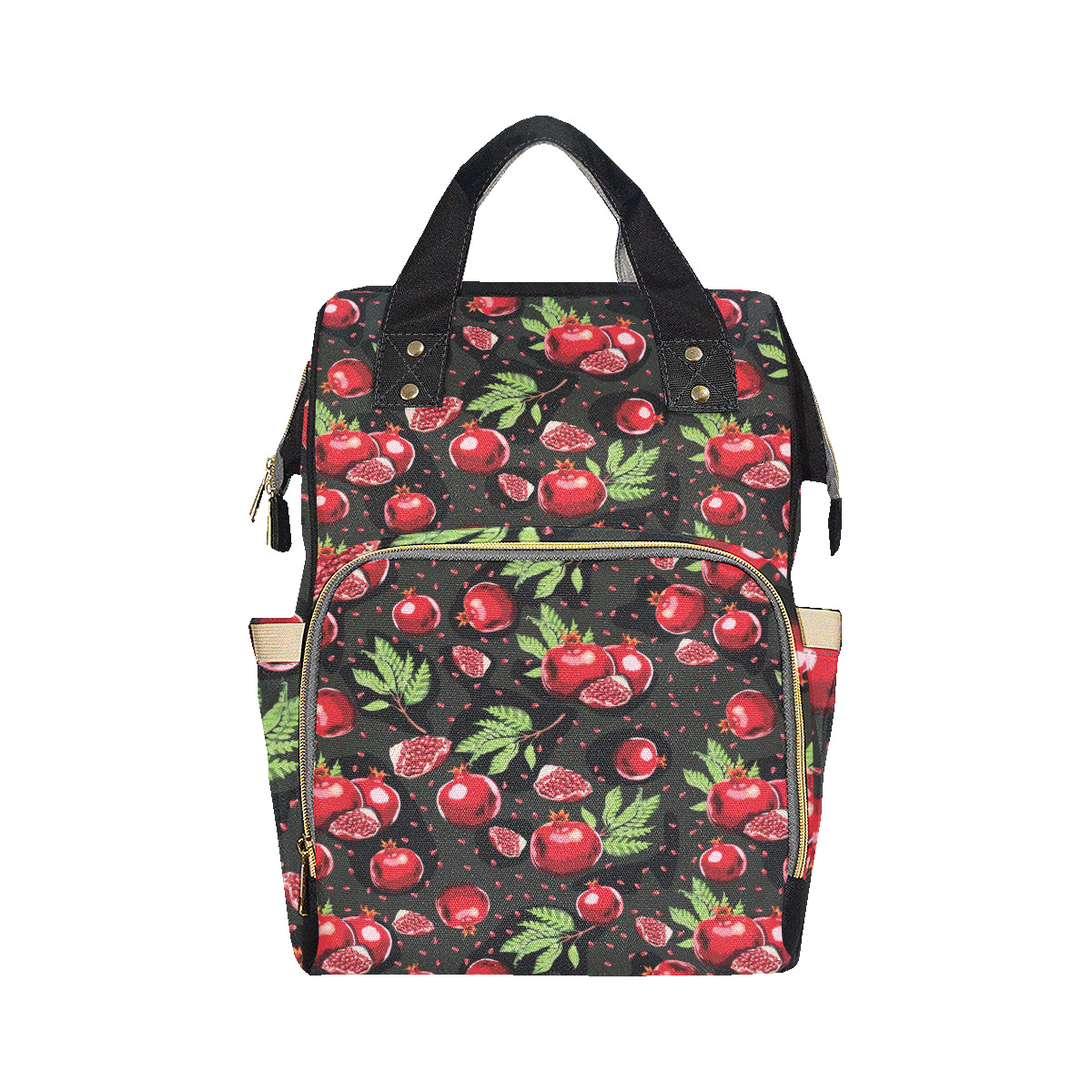 Pomegranate Pattern Print Design PG06 Diaper Bag Backpack