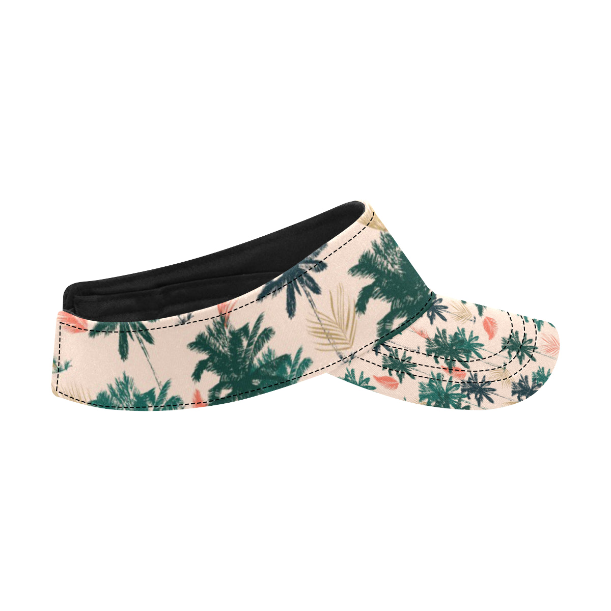 Palm Tree Pattern Print Design PT014 Unisex Sun Visor