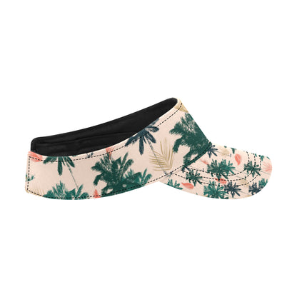 Palm Tree Pattern Print Design PT014 Unisex Sun Visor